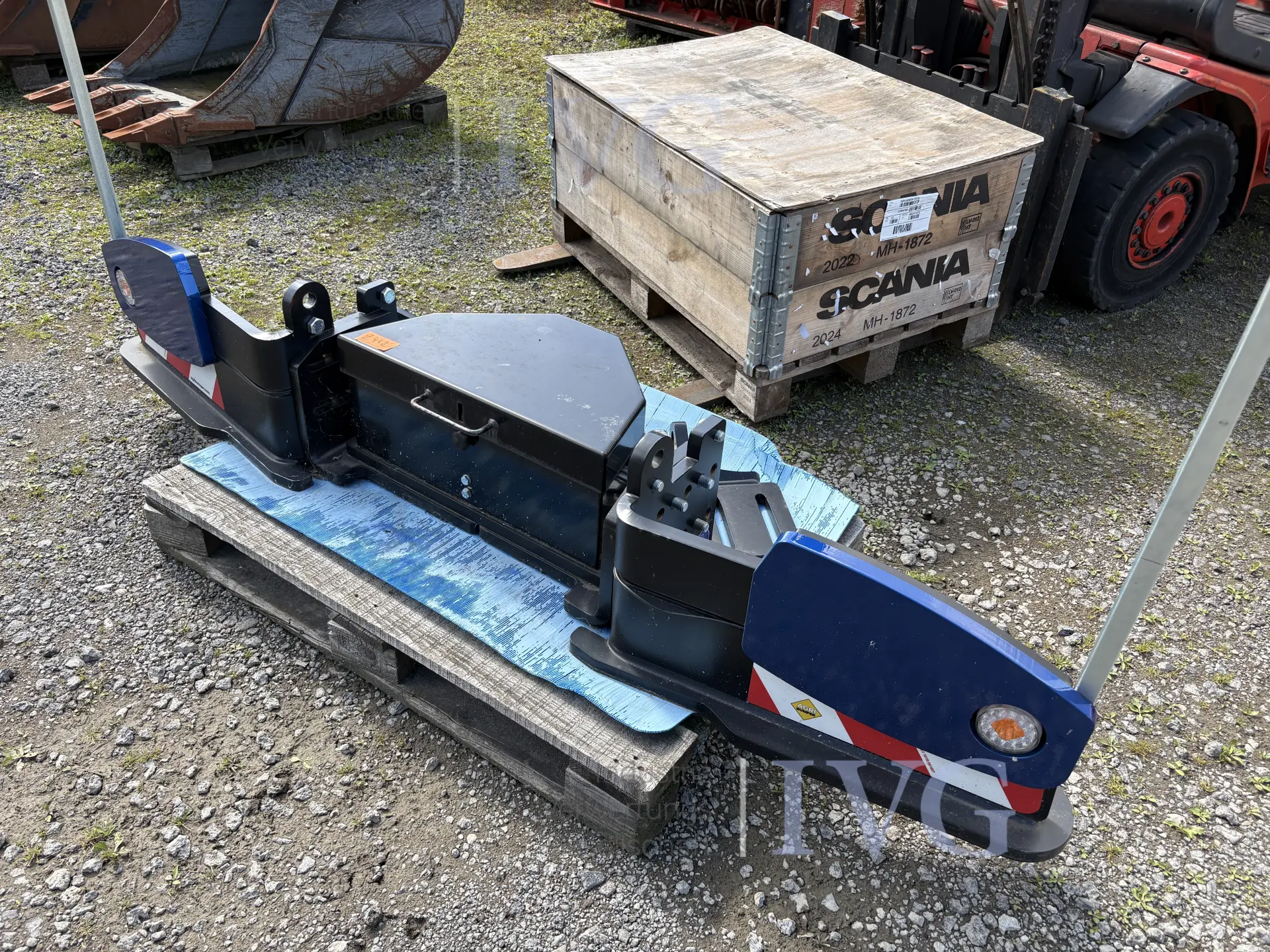 Frontgewicht-Grundrahmen AGRIBUMPER WEIGHT-LINE 400 EXTRA